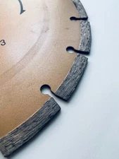 TechDiamondTools 9" Dry Cut Segmented Diamond Saw Blade