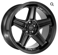 20 X9.5 Satin Black Defiant Df07 Wheels 2635 Fits Dodge Charger Srt 5x115 15