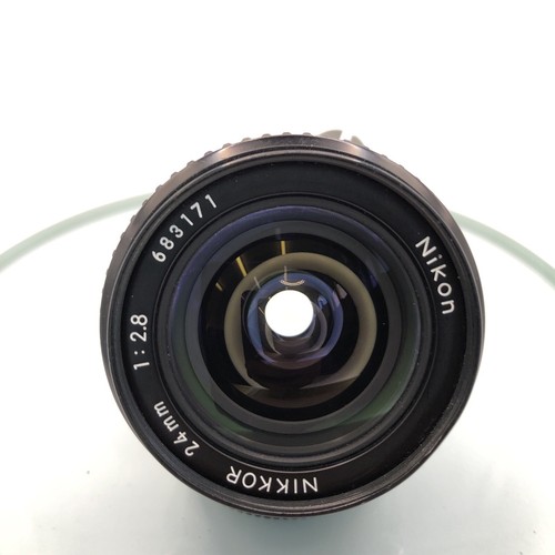 Nikon Nikkor 24mm f2.8 AIS Super Sharp Lens Mint Tested WIDE LENS. 623 - Picture 8 of 11