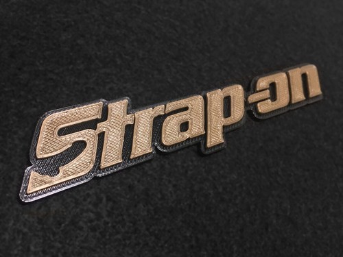 3D-Printed Snap-on Style Toolbox Magnet – Black, Perfect For Secret Santa Gifts