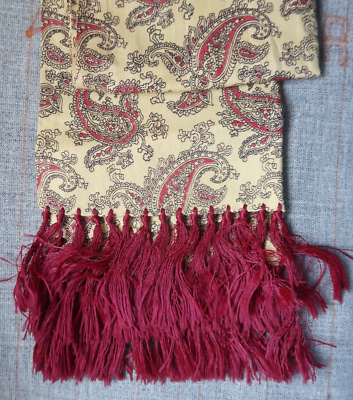 anneau GRAND passe foulard MALIKA PARIS plaqué or superbe bijou vintage 5653