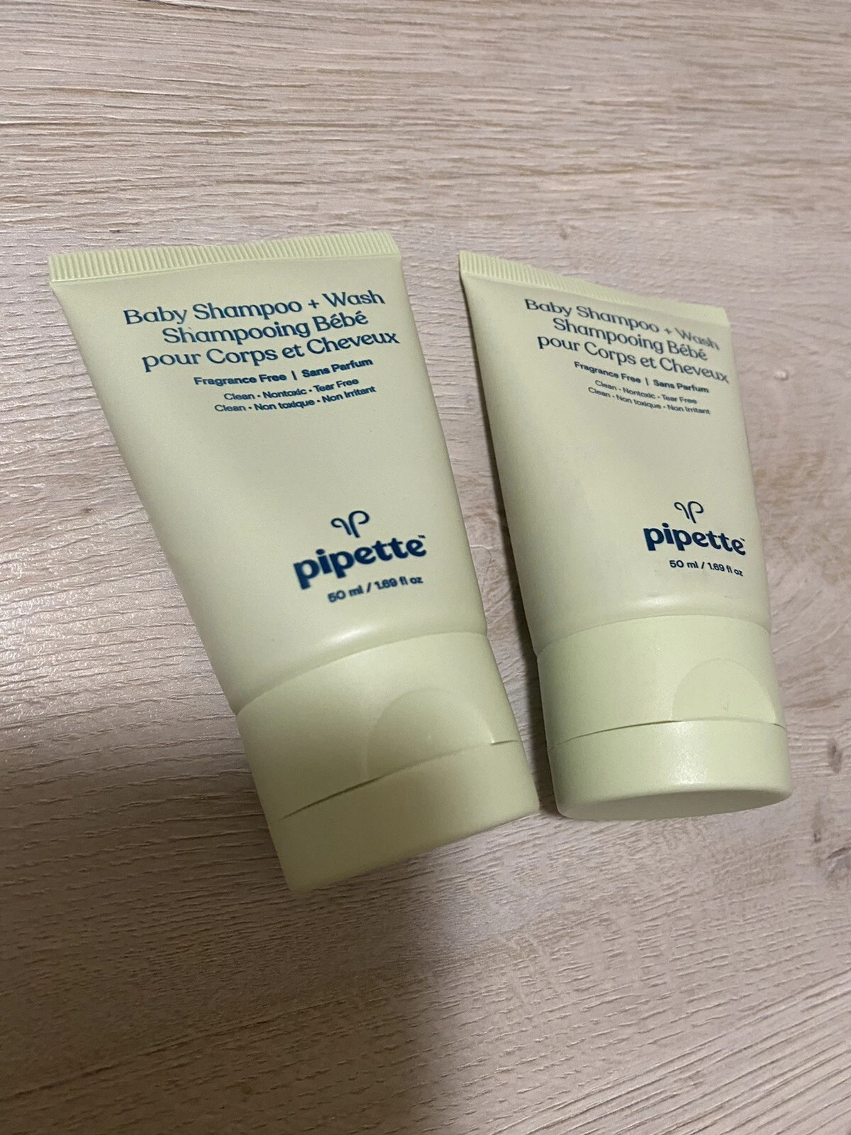 2 pipette baby shampoo + wash 50 ml each
Opens in a new window or tab