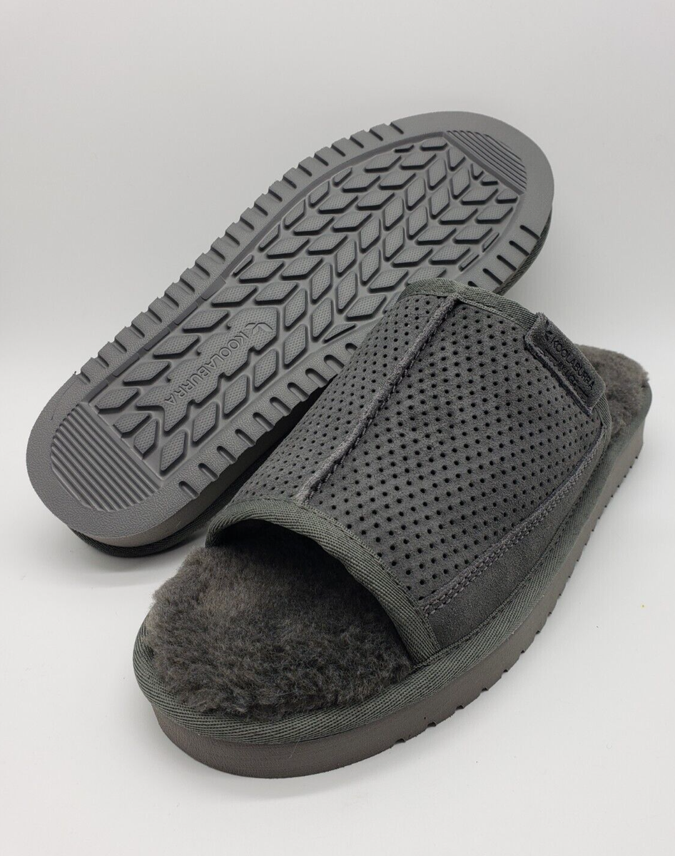 KOOLABURRA by UGG Dawsen Slippers Stone Gray 1127717 Men display picture 2