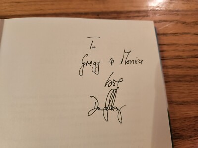 Deepak Chopra SIGNED Golf for Enlightenment 7 Life Lessons First Edition COA
