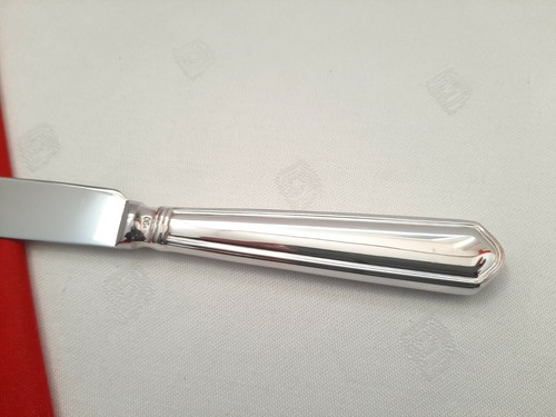 BSF Acrism 1 coltello coltello da tavola 21,5 cm argento anni 90 come nuovo - Foto 7 di 9