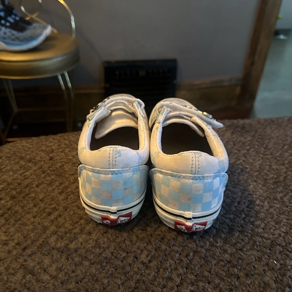 迪士尼 x 范斯二手鞋 V 50 周年纪念-米老鼠蓝色尺寸 3Y — 第 3/4 张图片