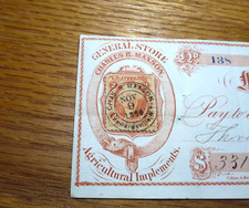 Leonardsville NY. 1866, Maxon Store, Agriculture,  to Cunningham Douglass