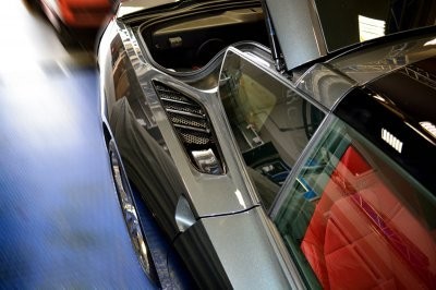 2014-2019 C7 Corvette Stingray - 2pc Rear Quarter Vent Grilles Matrix Series