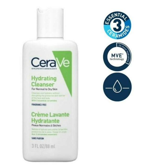 cerave hydrating cleanser 88ml