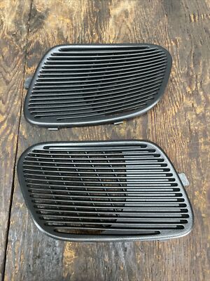 94-01 ACURA INTEGRA 2D REAR SPEAKER COVER TRIM PLASTIC LEFT & RIGHT BLACK OEM 95