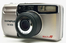 Olympus OZ 140S 38-140mm Point & Shoot 35mm Film Camera Silver [Mint] Multi AF