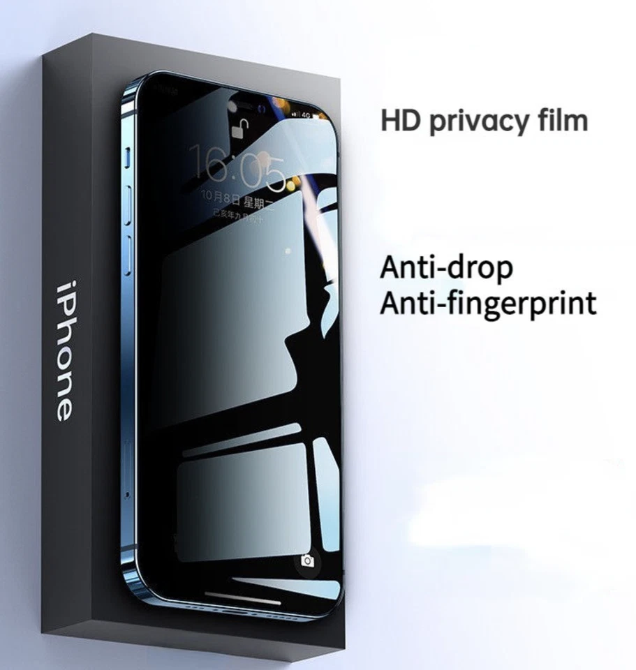 GORILLA Privacy Screen Protector for iPhone 17 PRO MAX 16 15 14 Tempered Glass - Image 4 of 4