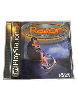 Razor Freestyle Scooter PS1 PlayStation 1 Complete w Reg Card CIB Tested Works