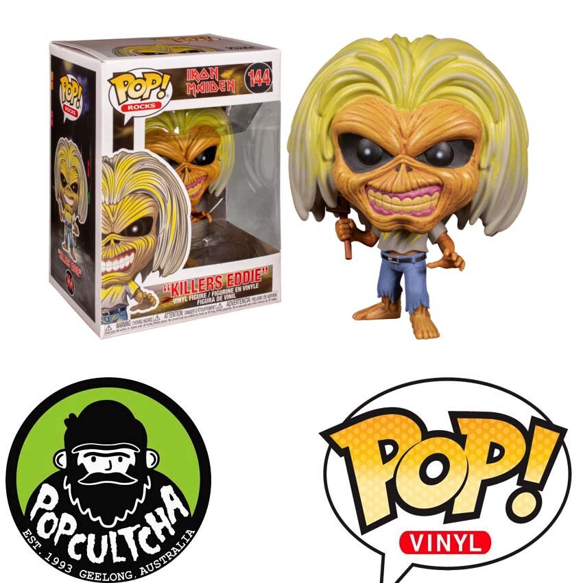 Iron Maiden - Killers Eddie Pop! Vinyl Figure &Quot;New&Quot;