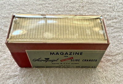 Vintage Airequipt Slide Changer Magazine Tray - Holds 36, 2 x 2'' Slides - Argus