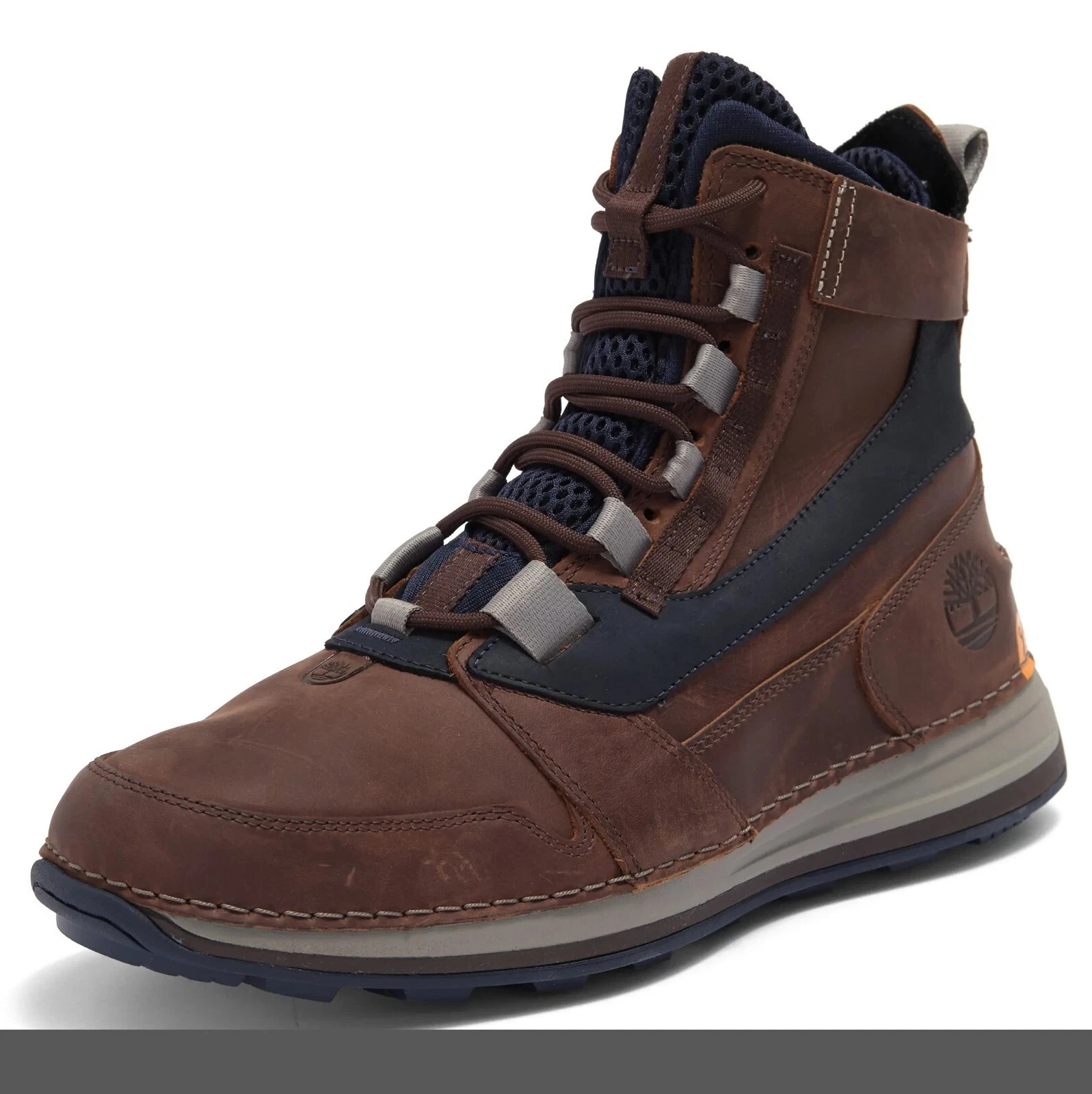 Timberland Men's Timberloop EK+ Trekker Hiking Boots Dark Brown Leather Size 11