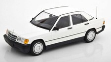 Minichamps 1982 Mercedes 190E W201 White LE 702pcs 1:18*Brand New!