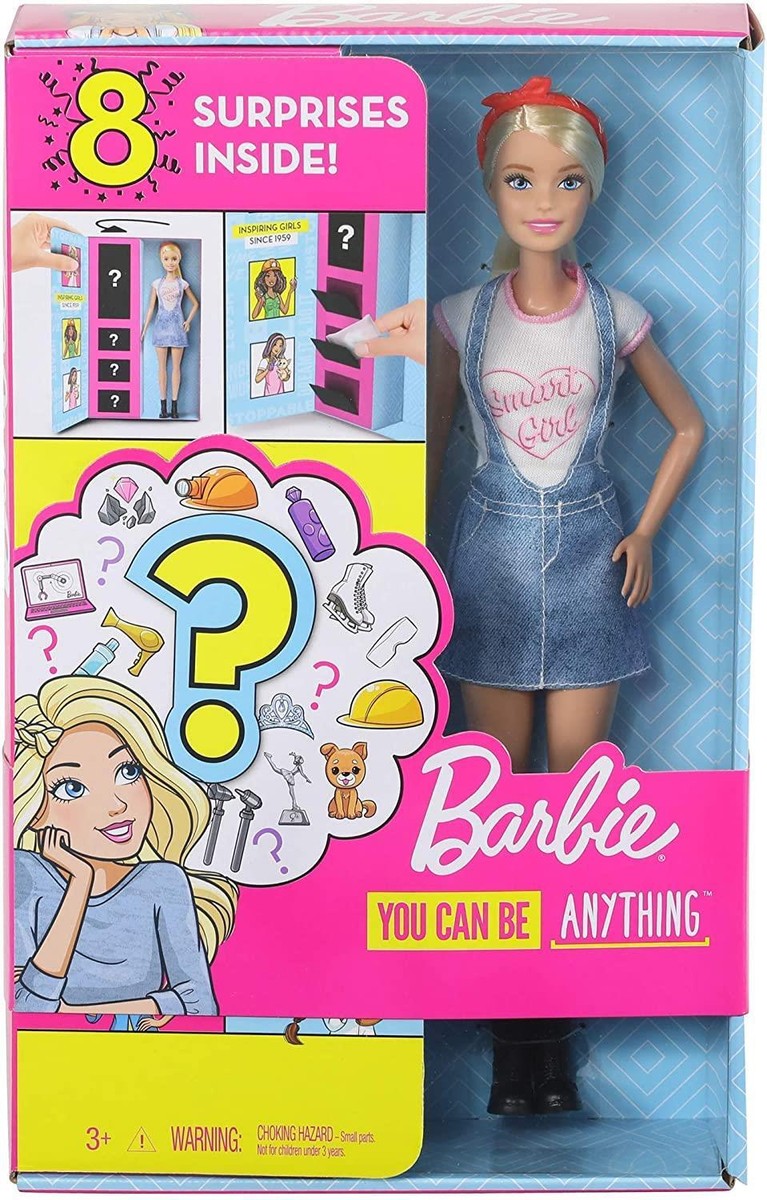 Barbie GLH62 Surprise Inside Doll and Accessories (Box Damaged