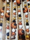 Radko Shiny Brite Halloween Glass Garland - Pumpkins Beads Black Orange 7' +/- — photo 4