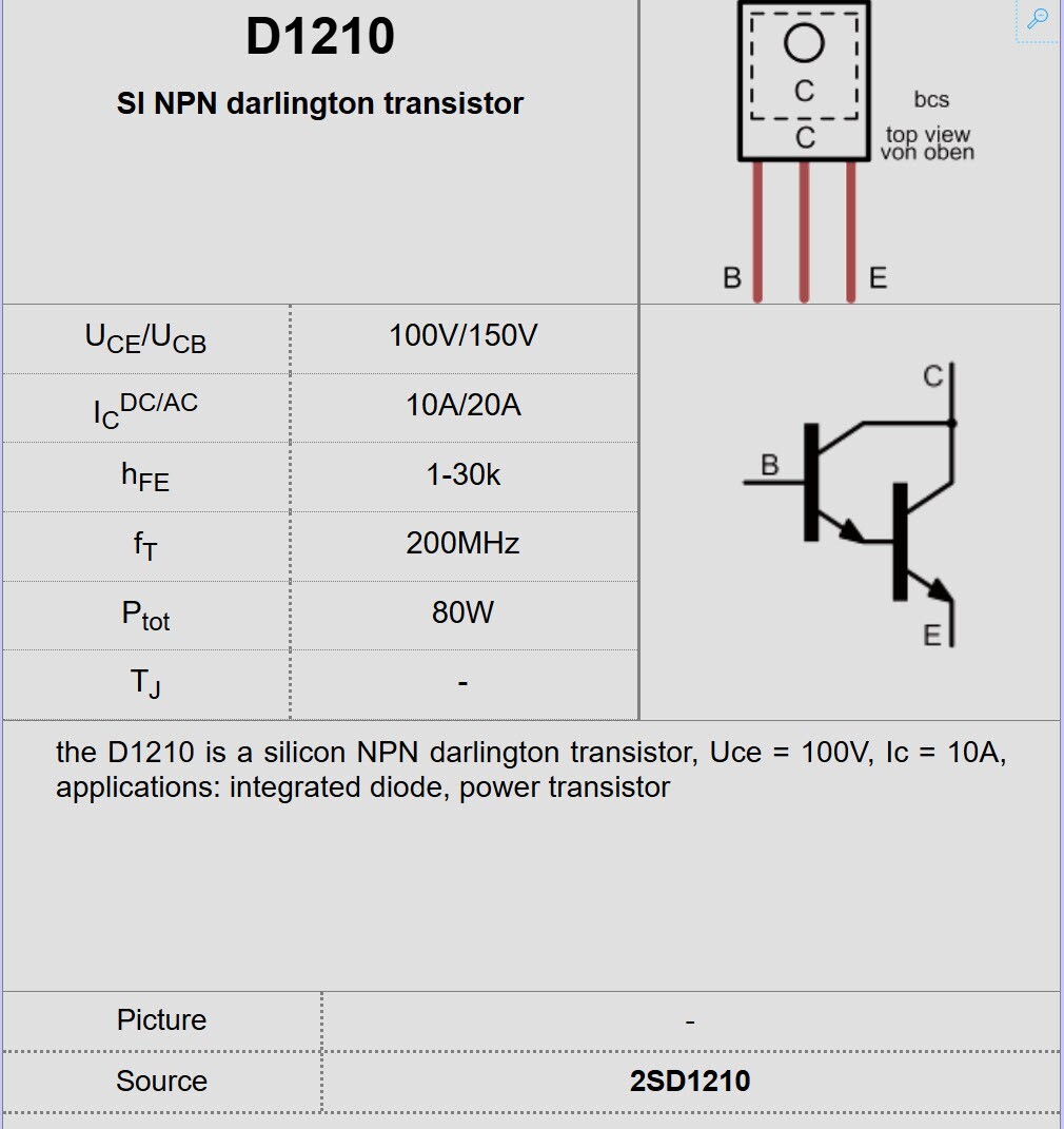 NEC D1210 Transistor Lot of 10 units | eBay