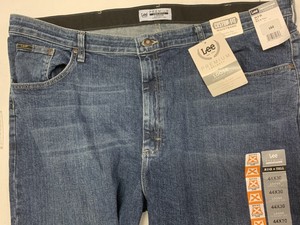 lee custom fit waistband jeans