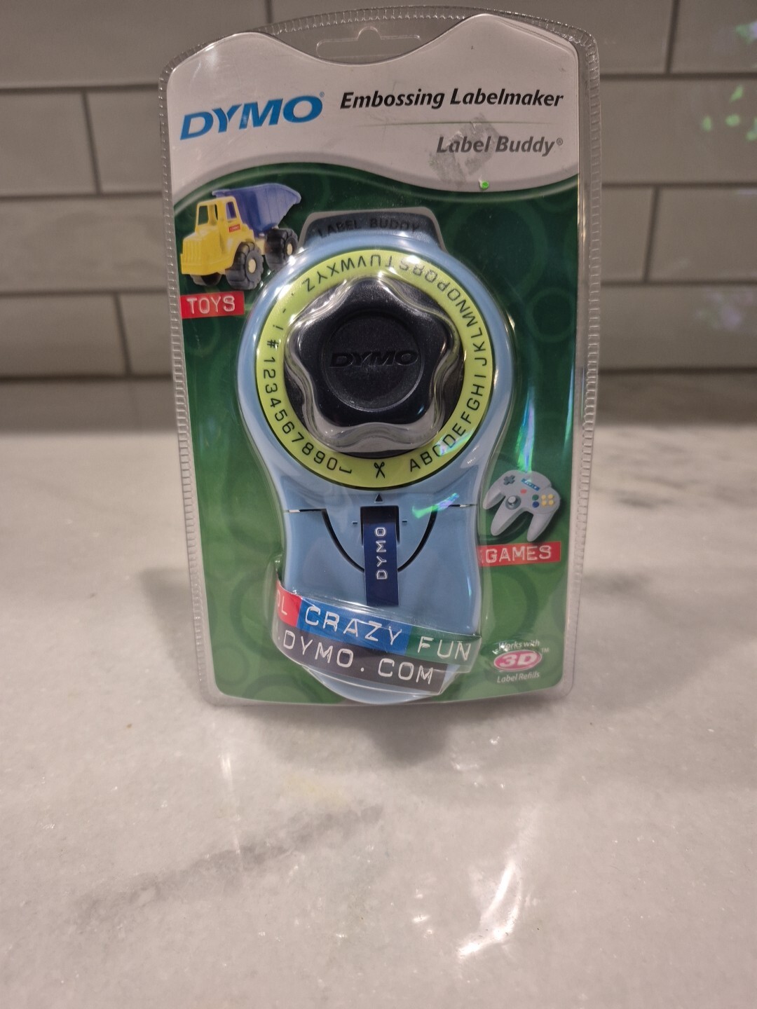 Dymo Label Buddy Embossing Label Maker Sealed Brand New-image