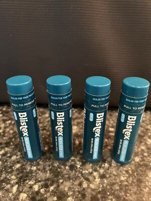 Blistex Medicated Lip Balm  LOT OF 4 new! Expired (see Photo) SPF 15