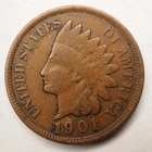 1901  INDIAN HEAD  CENT  ** NICE **  Free Shipping  M3876