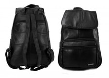 Leather Soft Leather Back Pack/ Ruck Sack Travel Bag Lorenz 1970