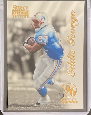 Eddie George - 1996 Pinnacle Select Certified #100