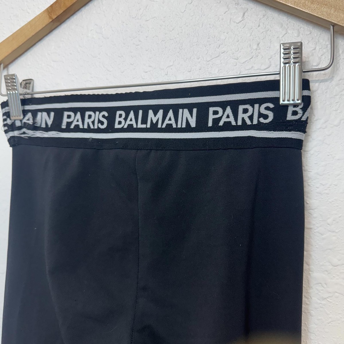 【送料&関税込】Balmain Leggings Jersey leggings with 6 buttons black black - Women | BALMAIN