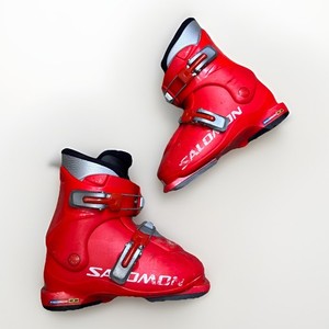 Salomon Performa T2 Alpine Youth Ski Boots Size Mondo 18-19.5 240 mm Size 11.5