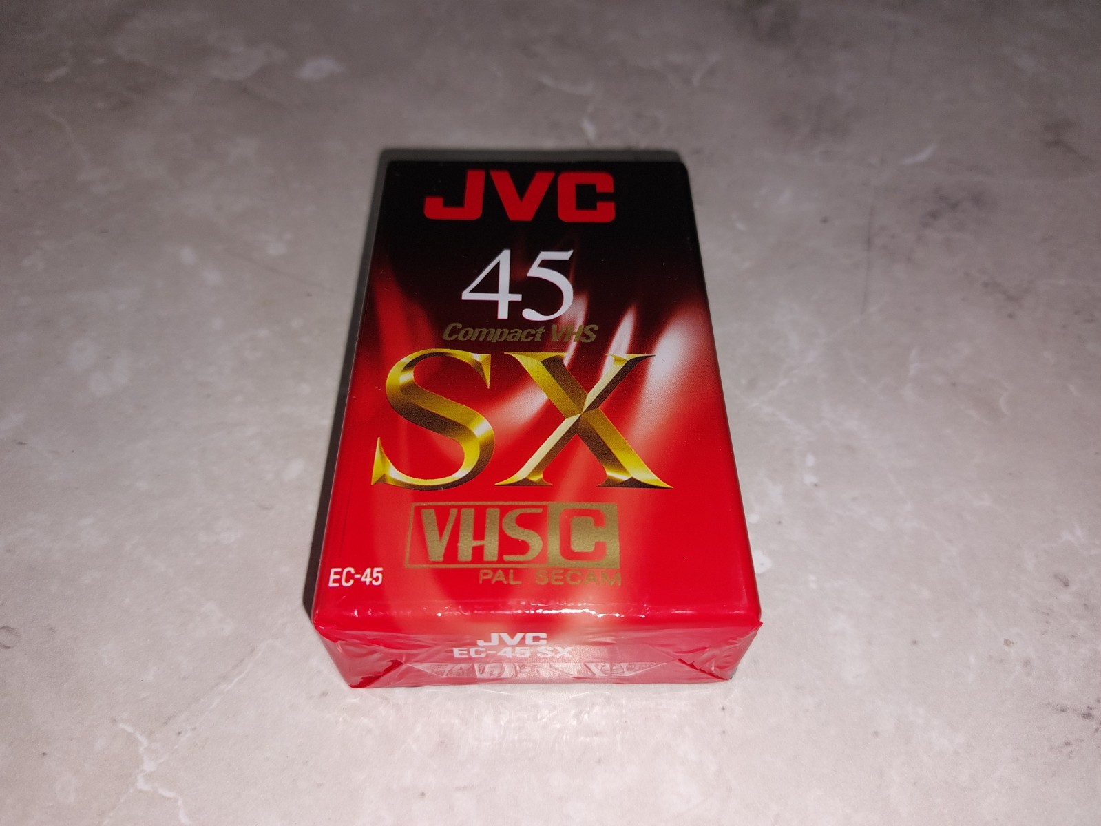 JVC Compact VHS C SX 45 EC PAL SECAM Camcorder Tape