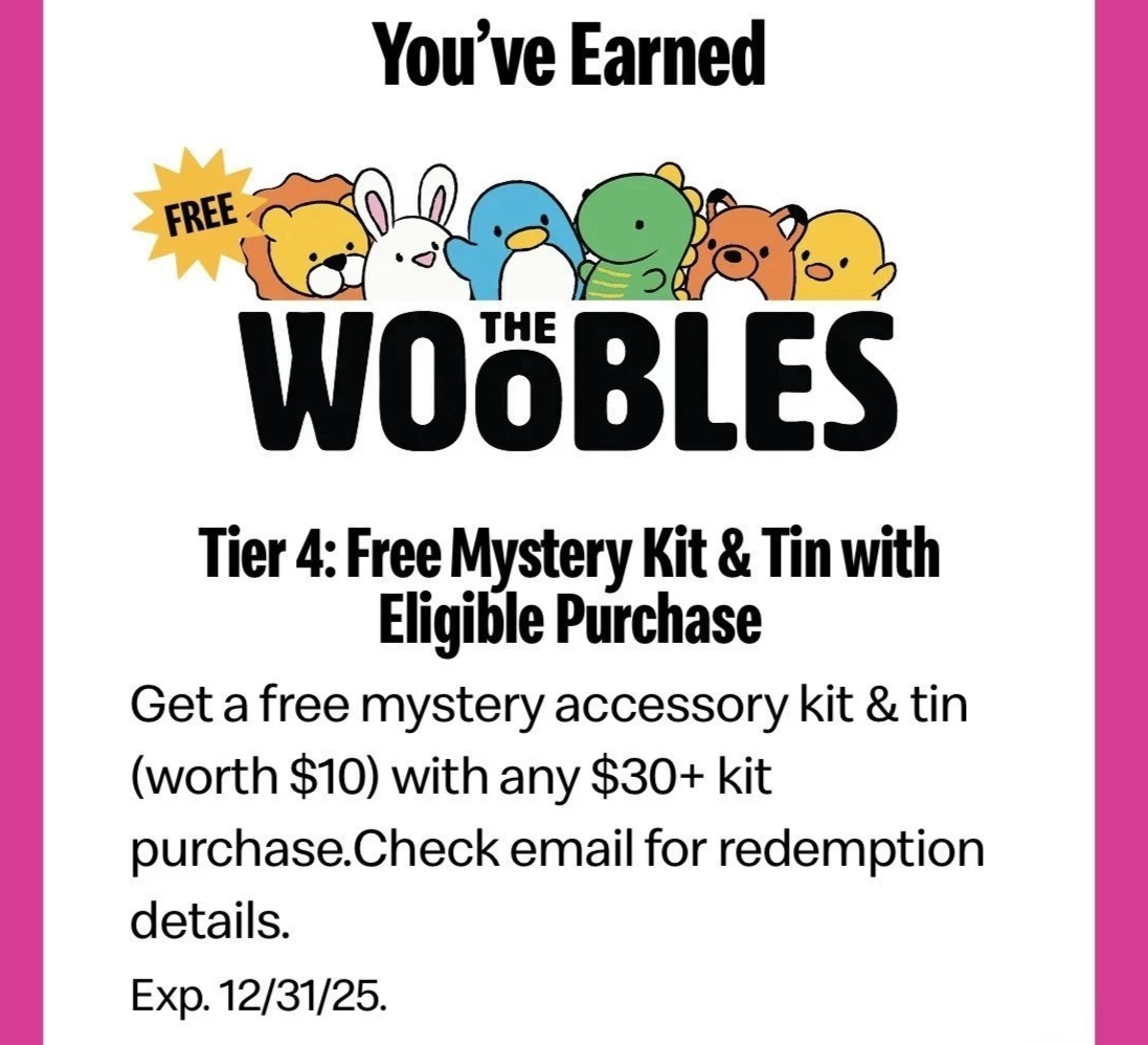 McDonald’s Redemption Code for FREE Mystery Kit & Tin with