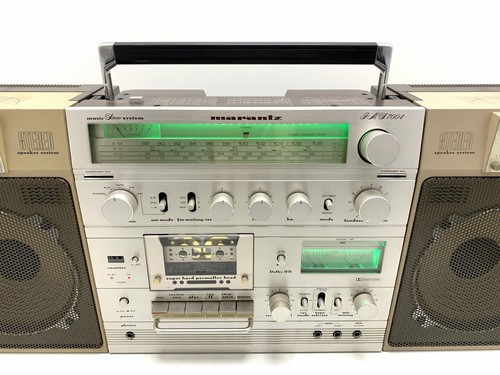 MARANTZ PMS 7004 BIG BOOMBOX STEREO Radio Cassette Vintage 1981 WORK Good Look - Imagen 5 de 21