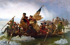 George Washington Crossing the Delaware 24x36 inch rolled wall poster