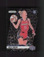 2024 Panini Prizm WNBA #42 Julie Vanloo Black Velocity Prizms #/39