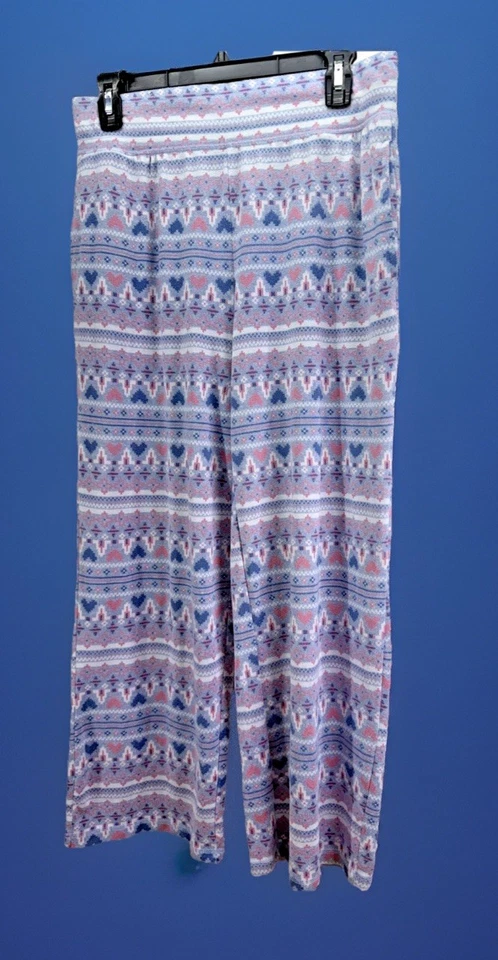 Pantalones de salón geométricos Pastel Heat para mujer M bolsillos elásticos suaves Foto 2 de 4