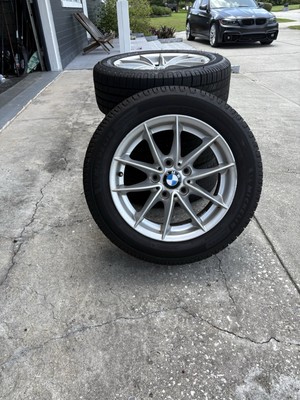 BMW Xdrive 328xi 5x120 Wheels With brand New Tires 205/55/r16. MichelinDefender