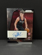 2024-25 Panini Prizm Pelle Larsson Rookie Signatures Auto #RSI-PLL Heat