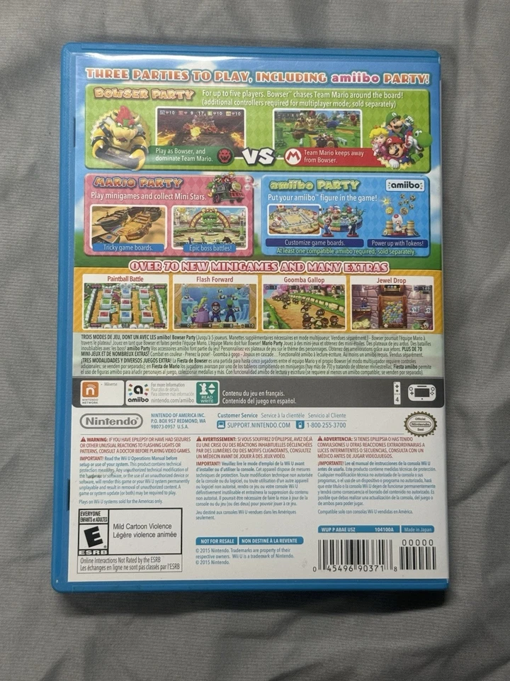 Mario Party 10 Nintendo Wii U (2015) - Image 2 of 4
