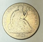 1877 Seated Liberty Half Dollar