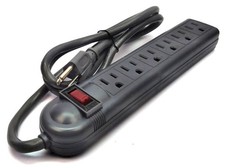 Power Surge Protector 6-Outlet Power Strip Surge Suppressor C2G 125V 15A