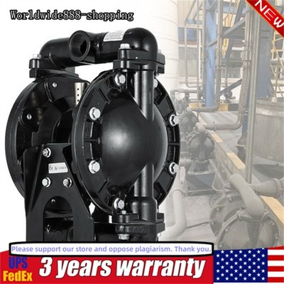 35Gpm Pneumatic Dual Diaphragm Pump Air-Operated Waste Oil Transfer Pump 120 PSI