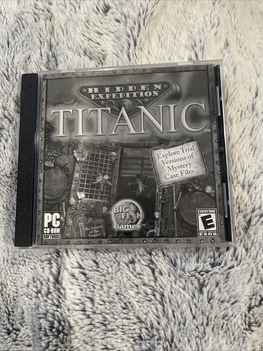 Hidden Expedition: Titanic PC Computer Game 2006 CD-ROM Big Fish