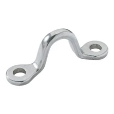 RONSTAN RF134 Rope Guide, Narrow, For 9/16 in Rope,SS 6HJE5