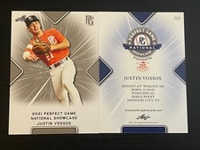 BLAKE BINDERUP 2021 Perfect Game Card LEAF