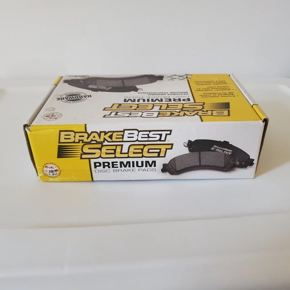 Pastillas de freno de disco delantero semimetálicas BrakeBest Select Premium Chrysler Dodge Foto 3 de 4
