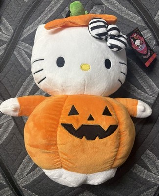 Kidrobot X Sanrio Hello Kitty Halloween Pumpkin 13 Inch Plush