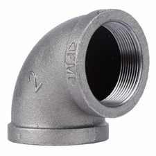 1 In. Black Pipe 90 Degree Elbow - 501435